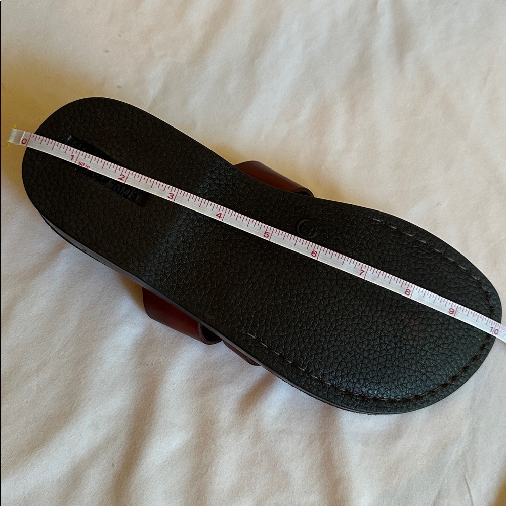 Holy Land Market *NEW* Unisex Leather Biblical Sandals/Slides From Jerusalem - Picture 14 of 14